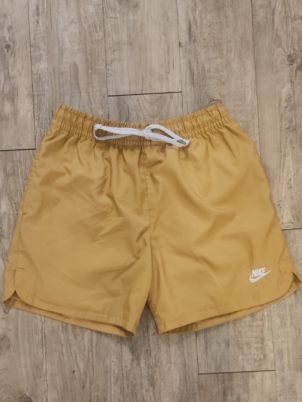 Nike Men’s Golden Yellow Athletic Shorts